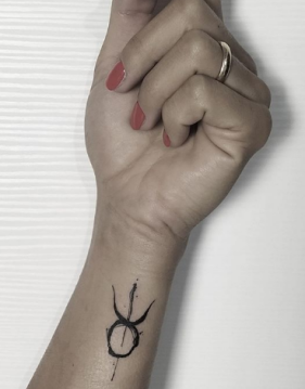 Taurus constellation tattoo