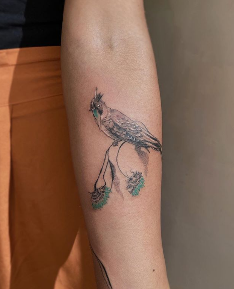 Crona Tattoo  Design  𝙷𝚞𝚖𝚖𝚒𝚗𝚐𝚋𝚒𝚛𝚍 𝚊𝚗𝚍 𝚌𝚑𝚎𝚛𝚛𝚢  𝚋𝚕𝚘𝚜𝚜𝚘𝚖   Flower Tattoo Feminine Tattoo Fine  line Tattoo Custom Tattoo  Instagram Dm for  enquiry  Facebook