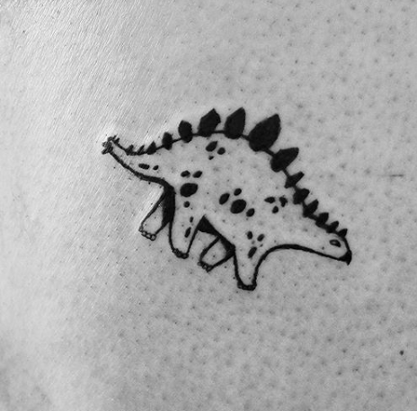 little dinosaur tattoo