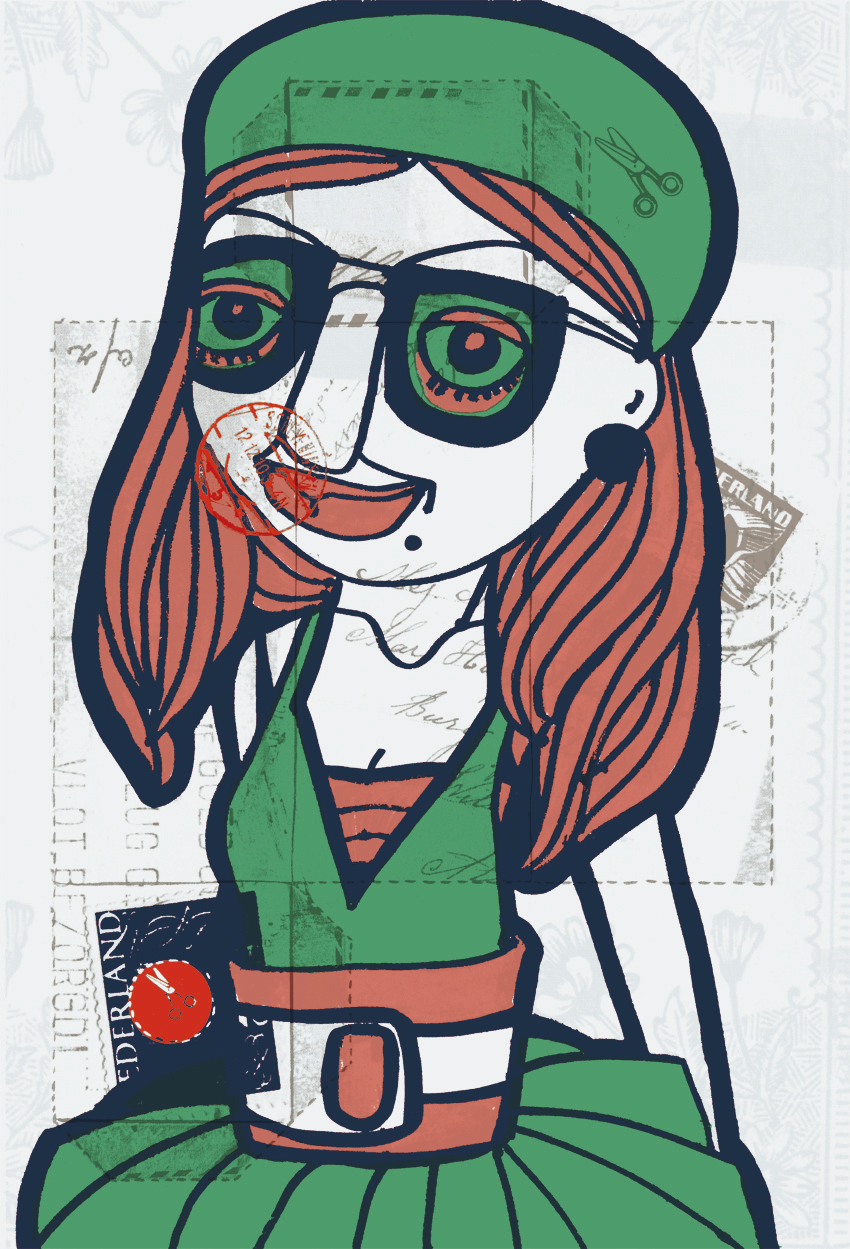 green dress girl tattoo