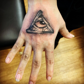 Tattoo of the Eye of Providence