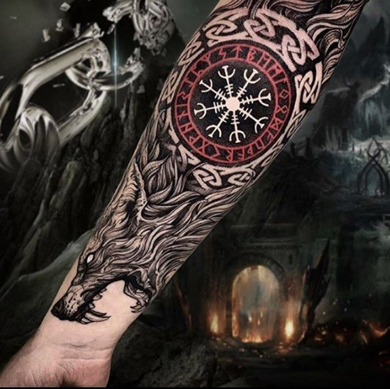 Viking tattoo for men and women