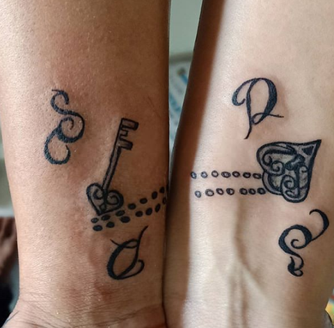 Matching Best Friend Friendship Tattoo Design Ideas for Men and Women –  inktells