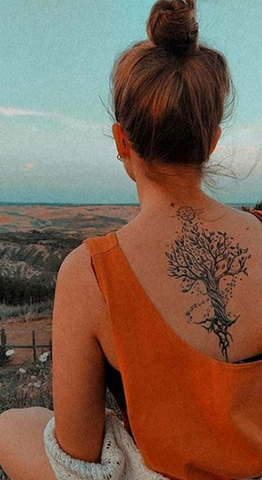tree of life on back for men and women