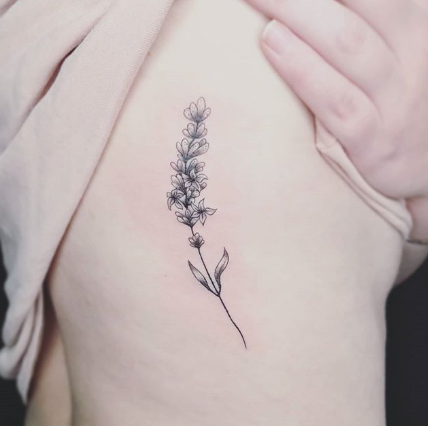 flower tattoo for women girls