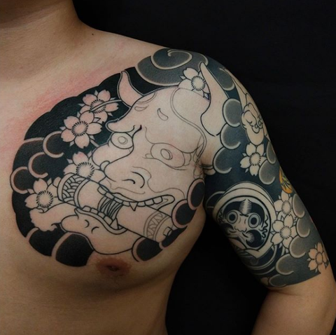 Japanese Prajna Tattoo