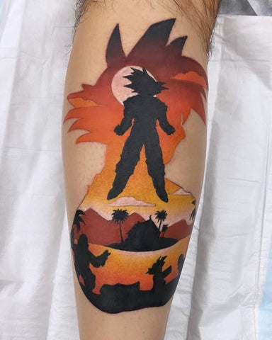 Anime Dragon Ball Goku Tattoo Design Ideas For Men And Women In Inktells