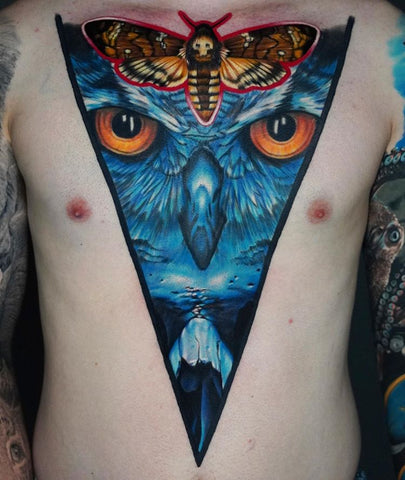 owl bird animal tattoo