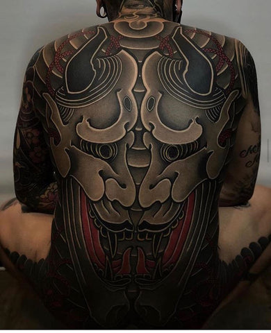 japanese full back tattoo