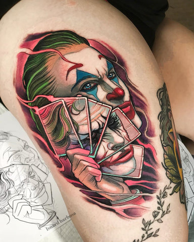 Joker Tattoos That Are Absolute Insanity Inktells Joker Tattoos That Are Absolute Insanity Inktells