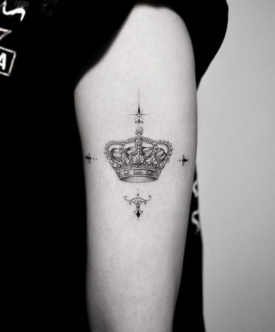 Noble King Crown Tattoo Design Ideas For Men And Women In Inktells Noble King Crown Tattoo Design Ideas For Men And Women In Inktells