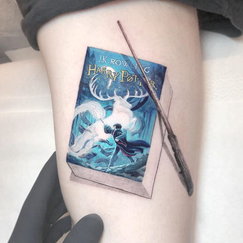 harry porter movie tattoo