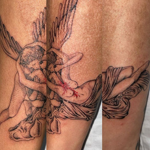 angel of death tattoo