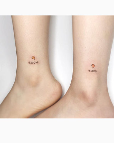 number tattoo