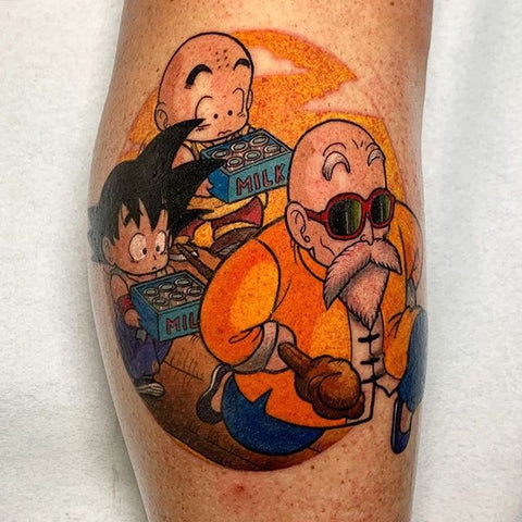 dragon ball Goku tattoo