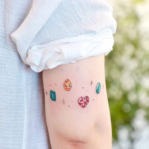 Jade Stone Tattoo Design