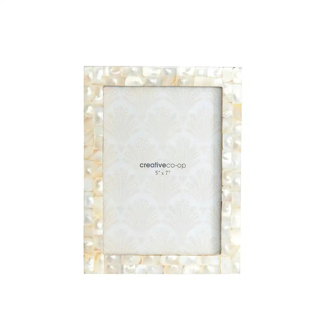 Mother of Pearl Photo Frame | Bridal Shower Katie Wagstaff & Brady McSwain