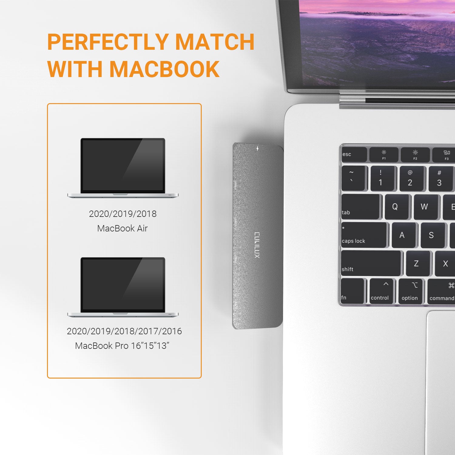 Expand Connection of your MacBook