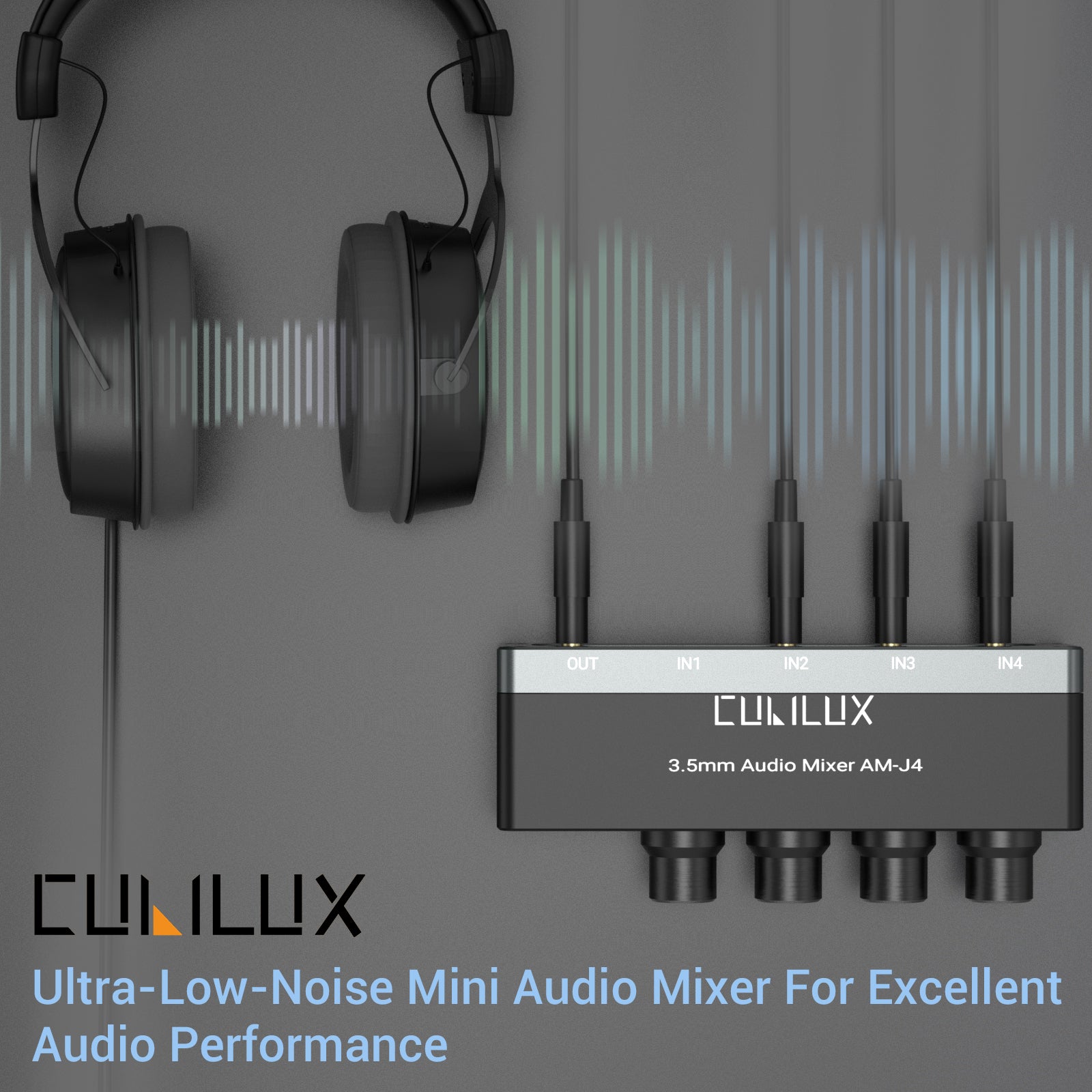 Ultra-Low-Noise Mini  Audio Mixer