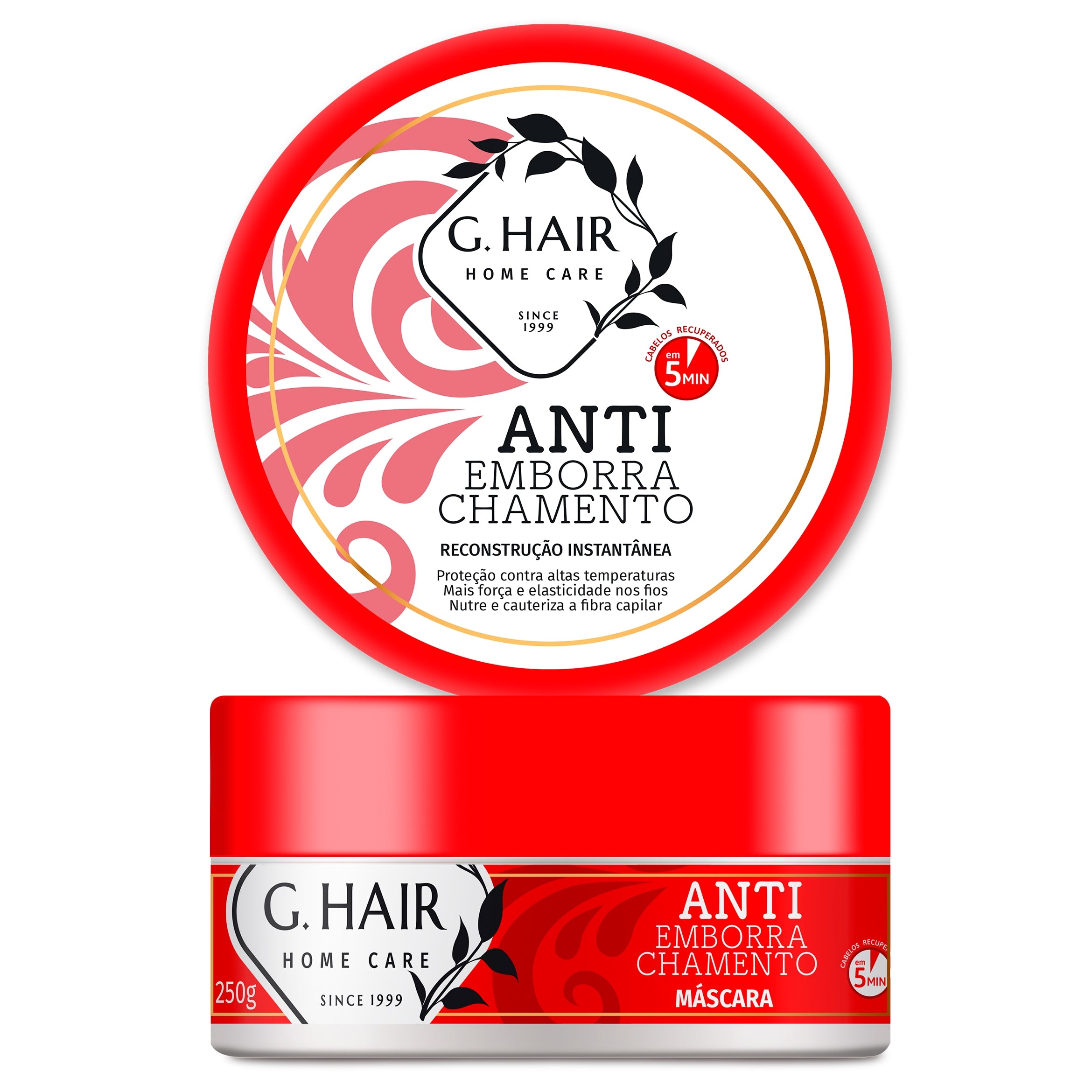 G.HAIR Chemical Repair / Anti Emborrachamento Hair Treatment Mask (250ml/8.4oz)