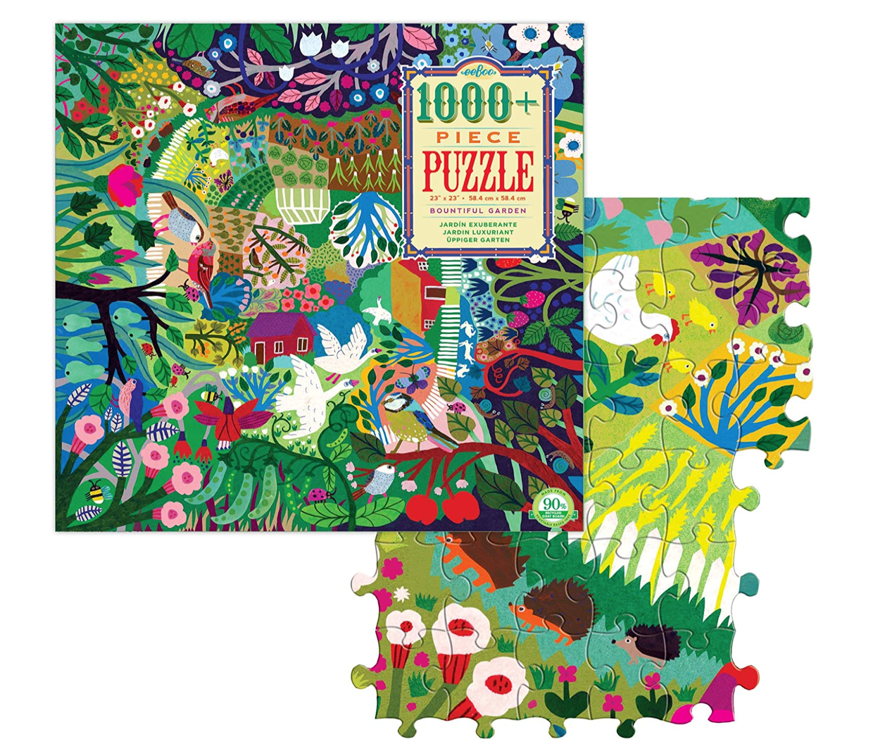 eeboo Bountiful garden 1000 piece puzzle