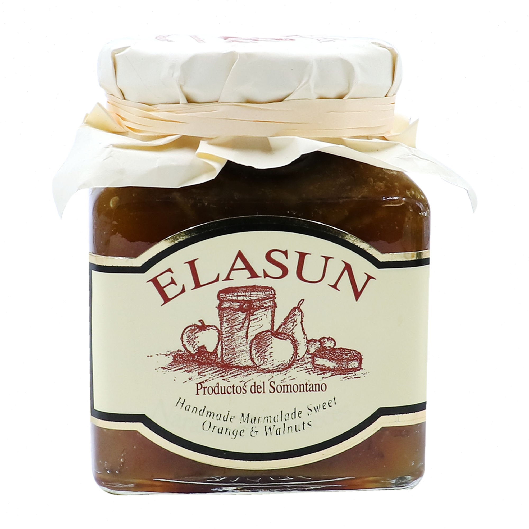 ELASUN Sweet Orange & Walnuts Handmade Marmalade