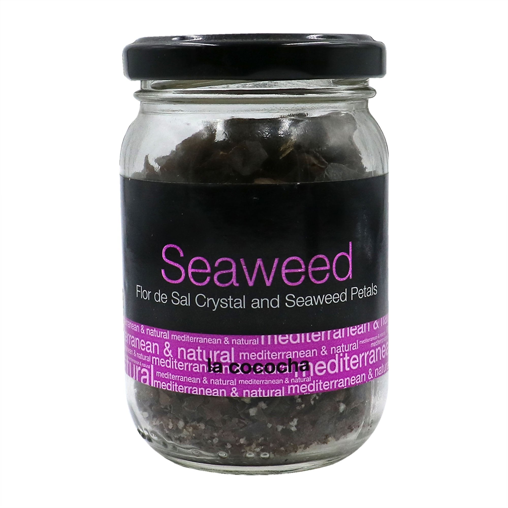 LA COCOCHA Mediterranean Sea Salt Flakes with Seaweed