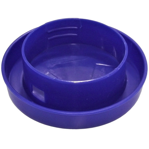 Rite Farm Products Blue Quail & Bantam Chick Safety Waterer Base & Quart Jar