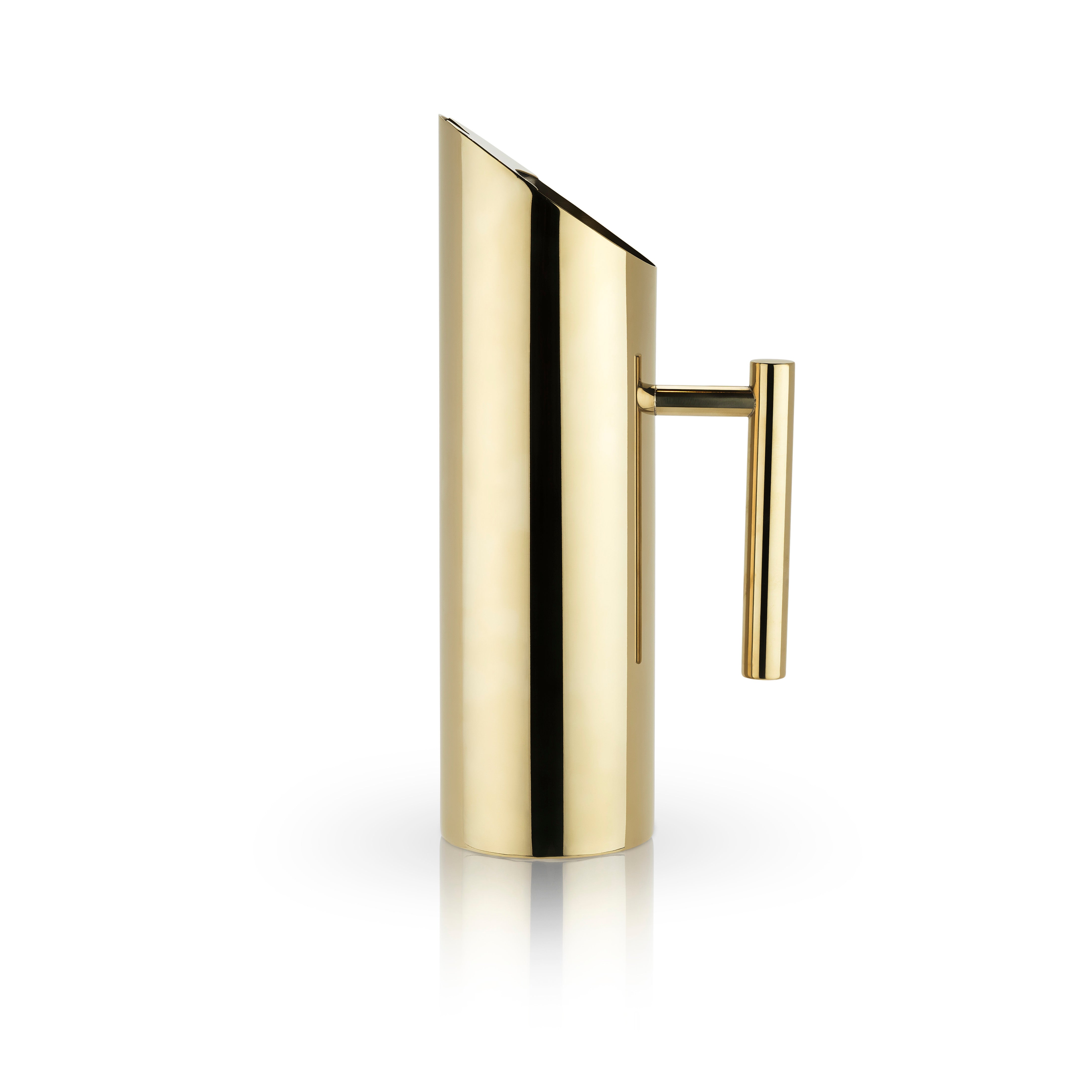 Modern Stainless Steel Pitcher in Gold