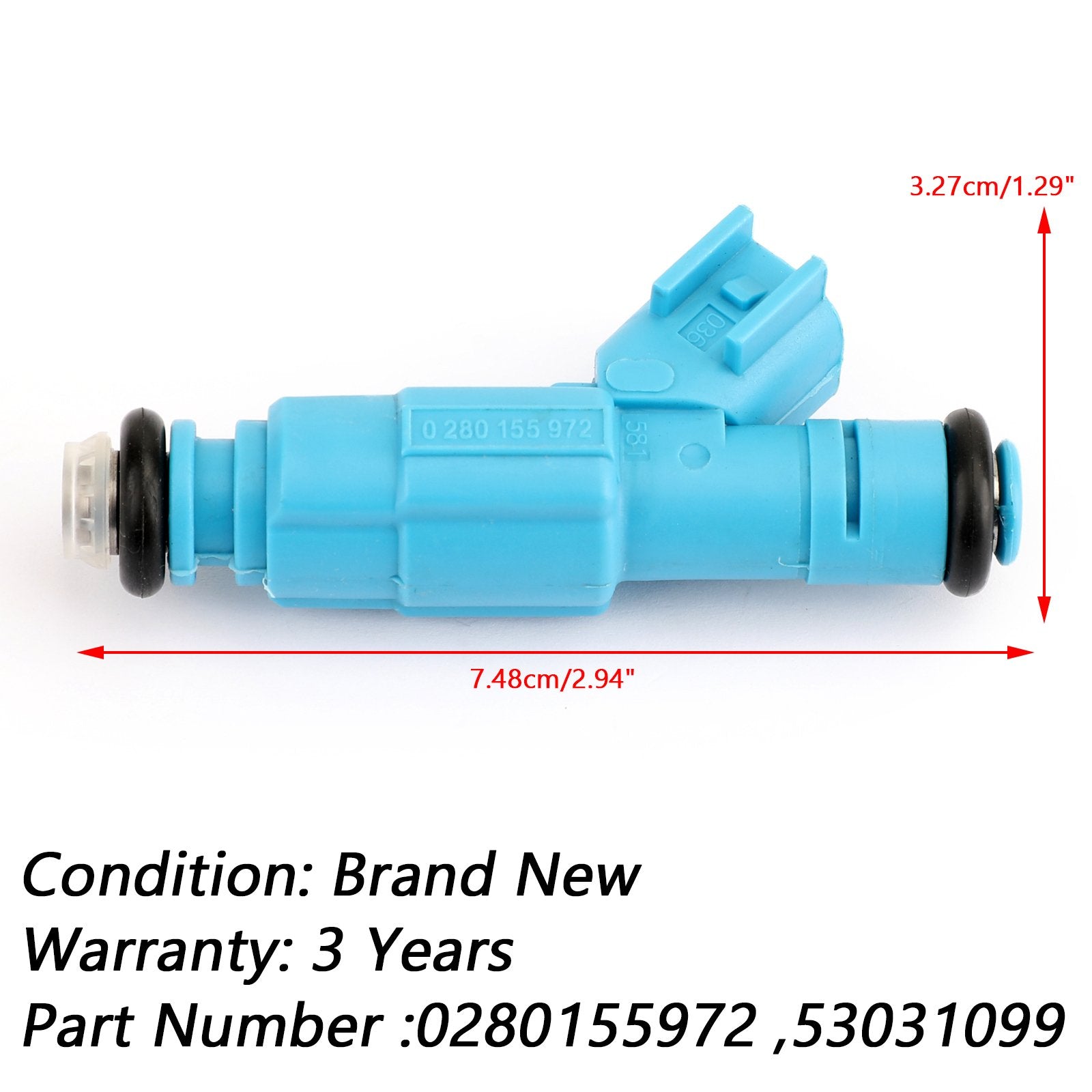 Inyectores de combustible para Dodge Liberty 3.7L Ram 1500 3.7L 2002-2003 (genérico)