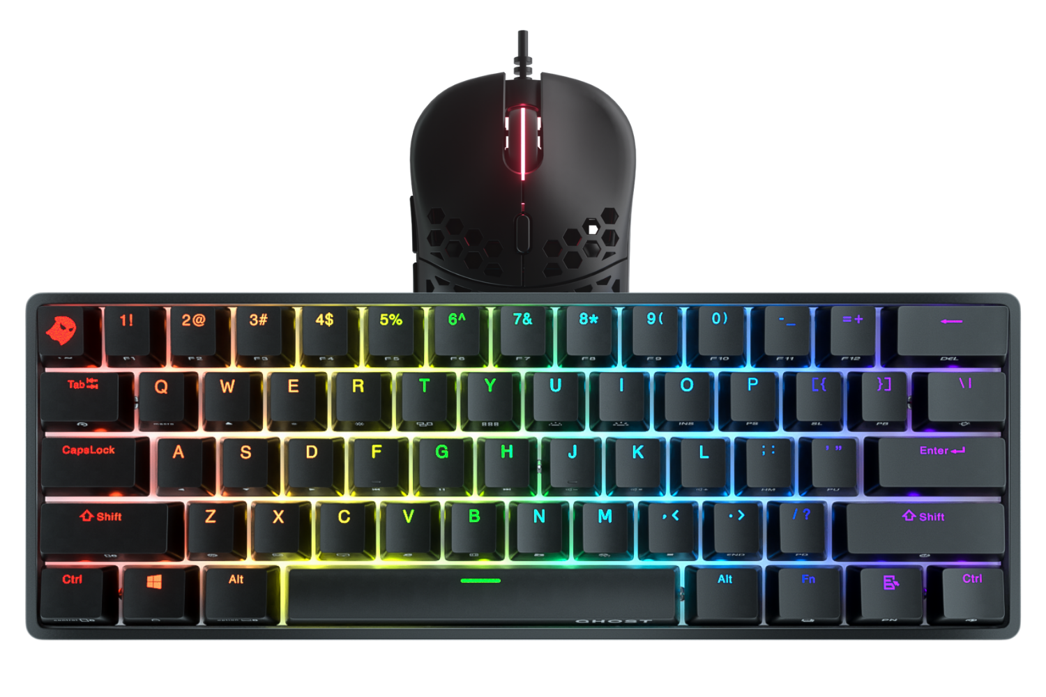 Ghost A1 Aluminum - Keyboard & Mouse Combo