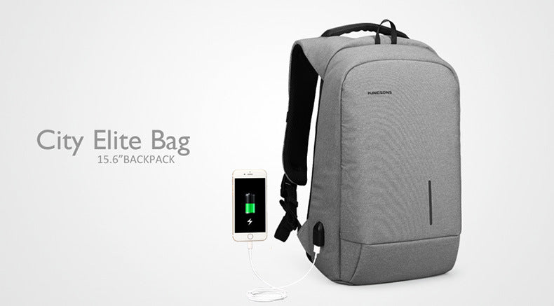 kingsons high quality anti-theft 15.6" backpack