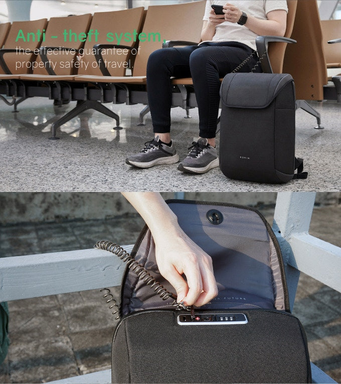 Commercial backpack anti-theft lock-kingsons.com