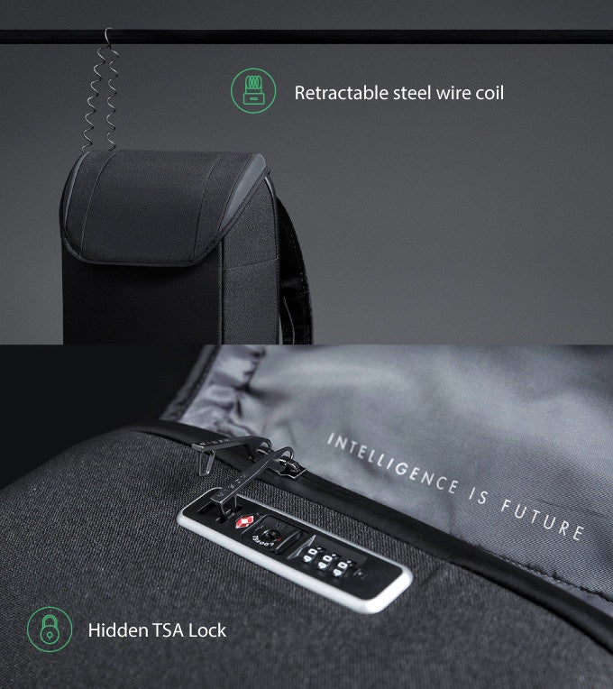 Commercial backpack anti-theft lock-kingsons.com