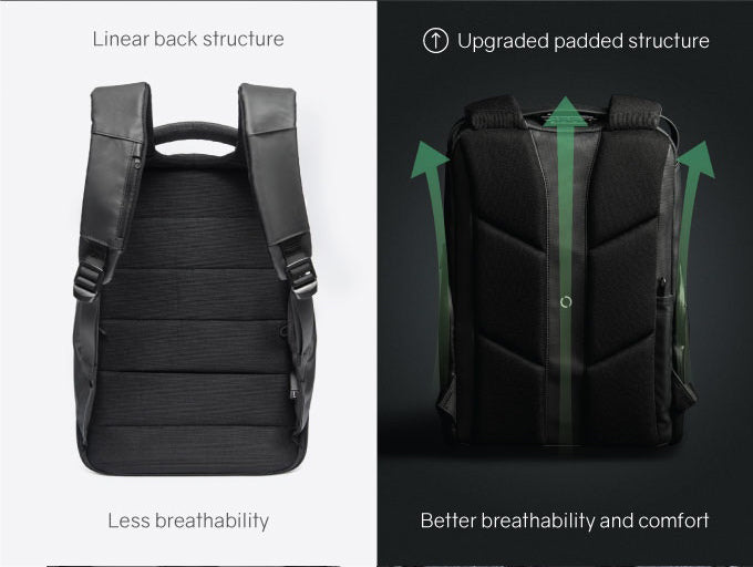 KORIN Design FlexPack Pro Upgraded Linear back structure Better breathability and comfort - kingsons.com