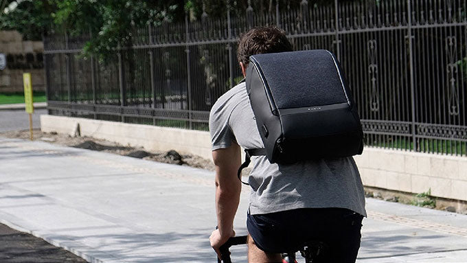 KORIN Design FlexPack Pro Fashionable business backpack for easy going out and riding - kingsons.com