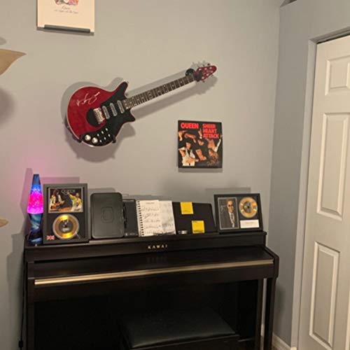 Guitar Wall Mount Horizontal Wall Hanger Guitar Bass Display Rack