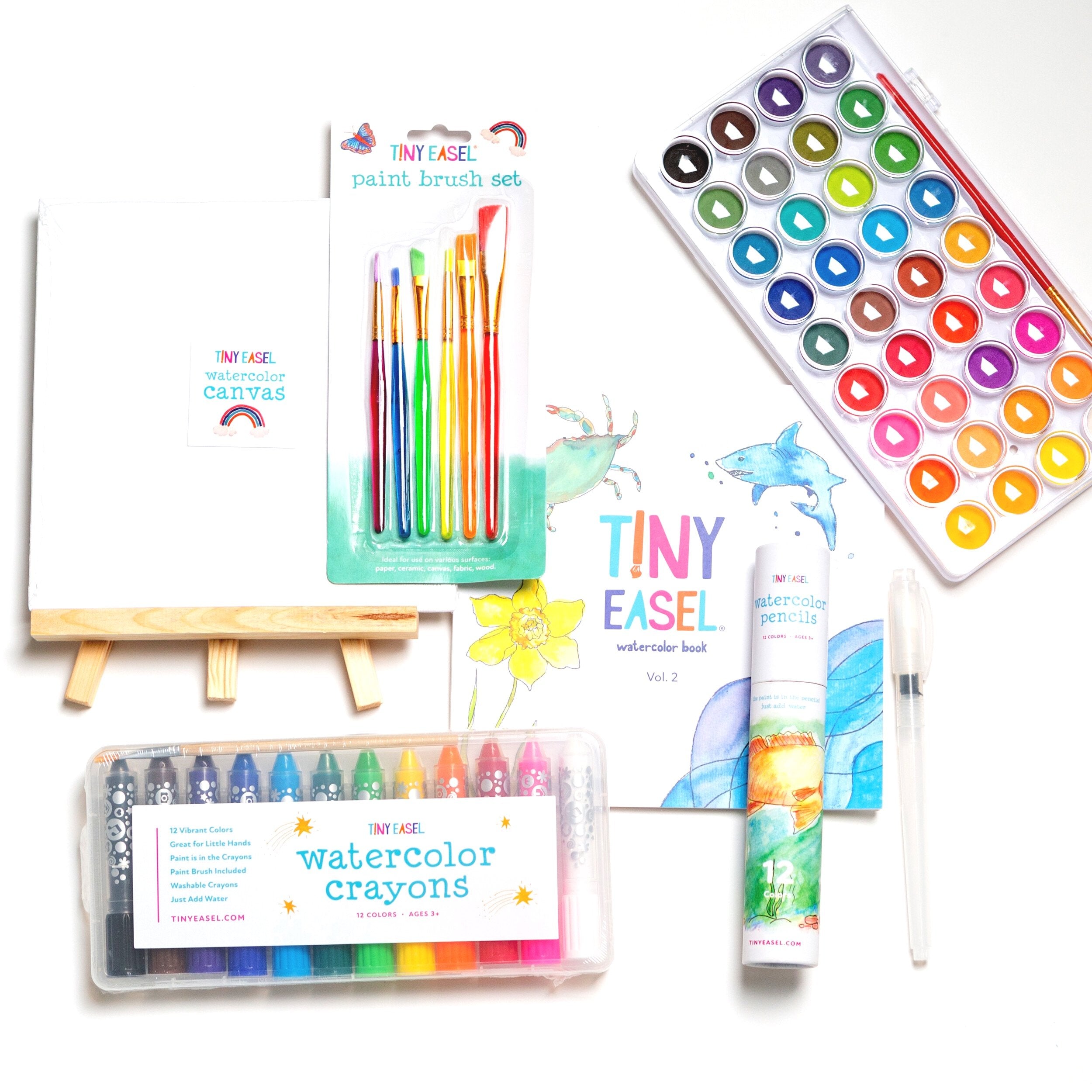 Tiny Easel Painter Essentials Kit