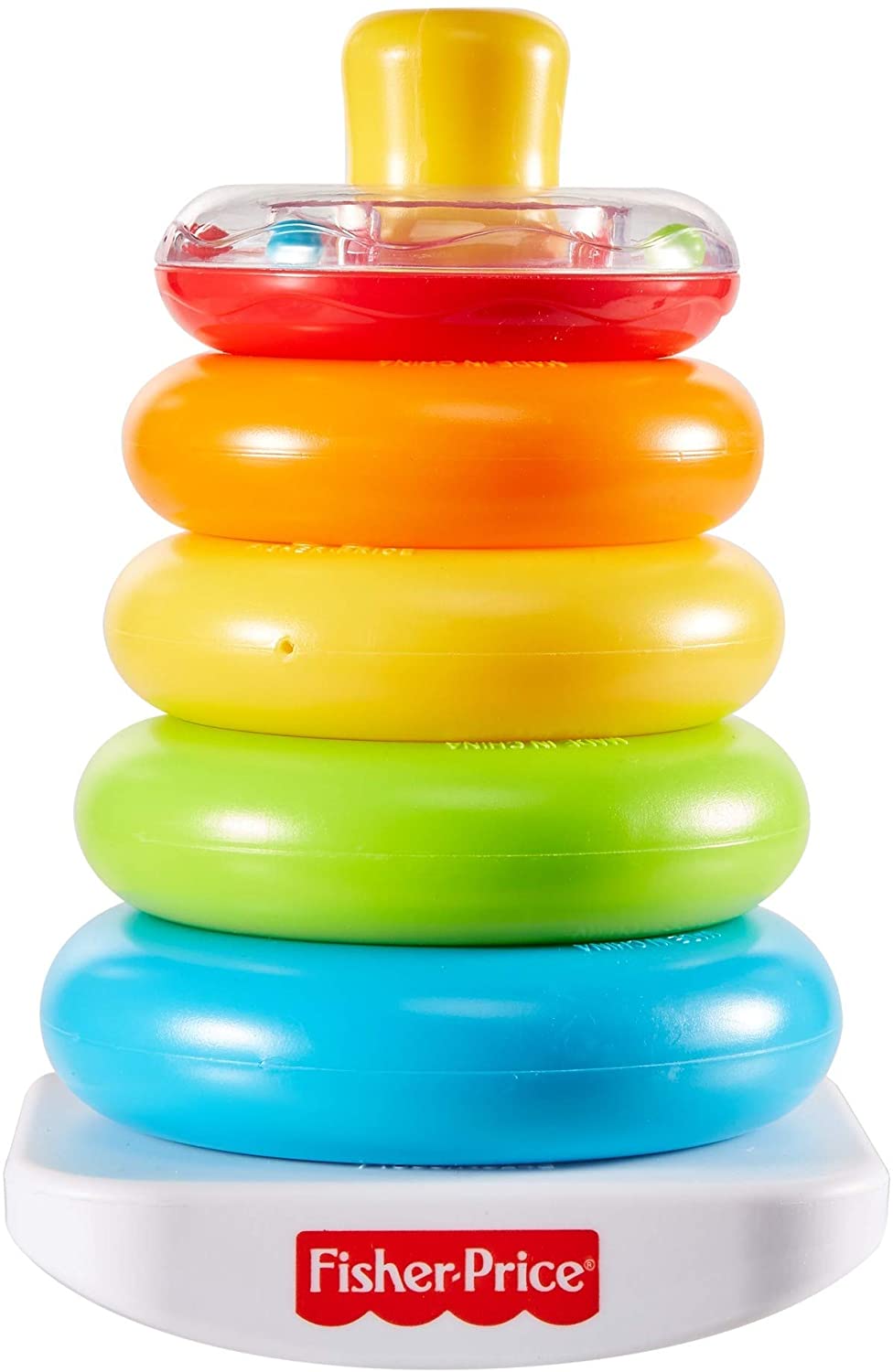 Fisher-Price Rock-a-Stack, Bat-at Ring-Stacking Toy