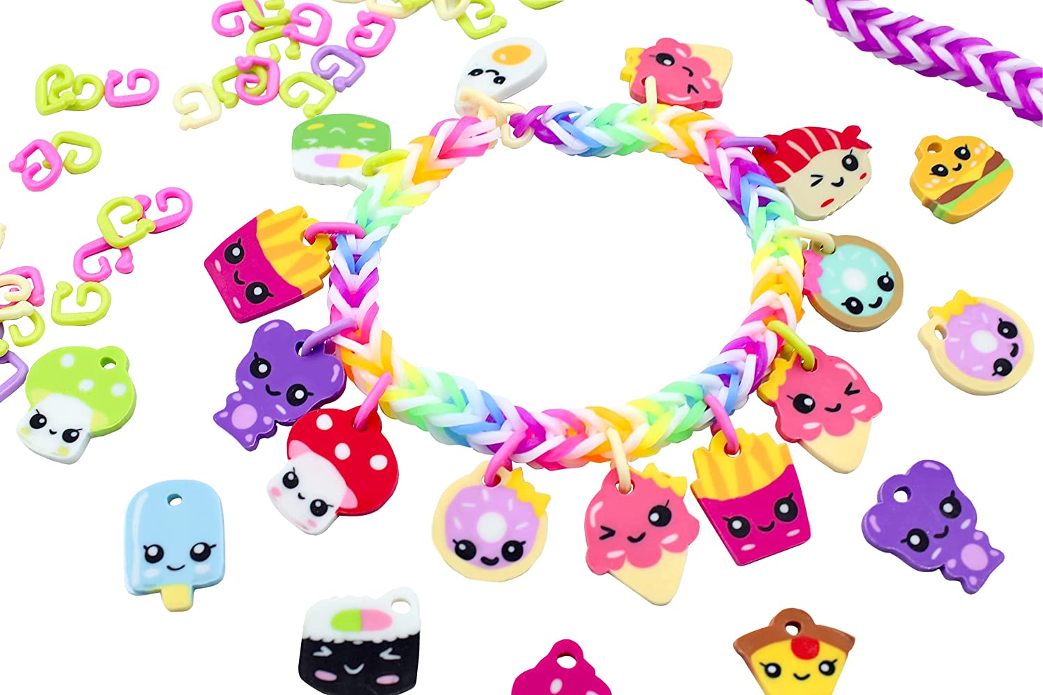 RAINBOW LOOM Loomi-Pals Charms - Food