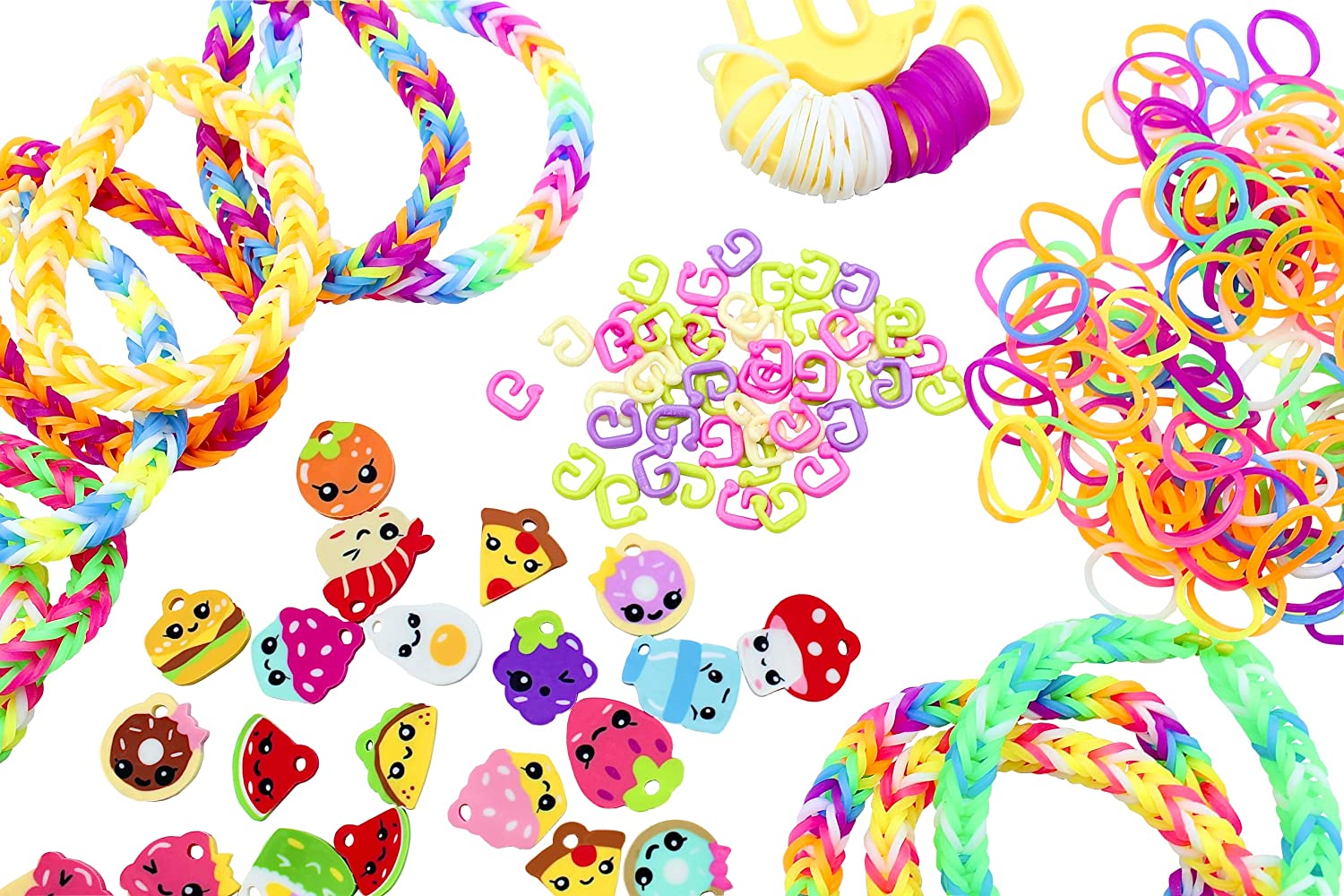 RAINBOW LOOM Loomi-Pals Charms - Food