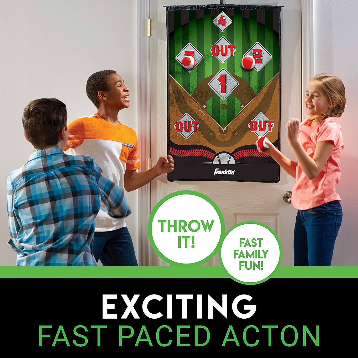 Indoor Pitch Game - Baseball Target