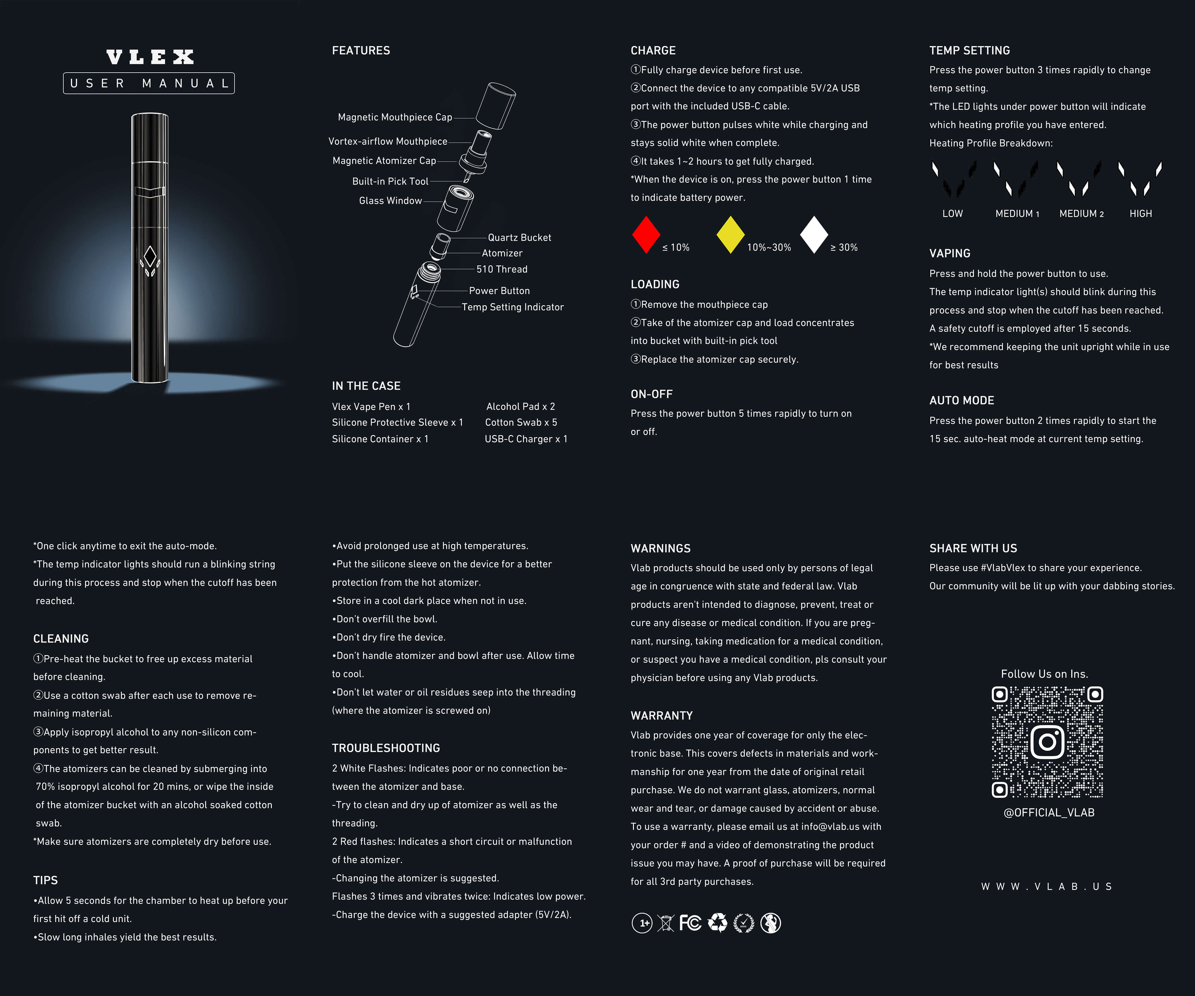 VLEX VAPE PEN MANUAL VLAB OFFICIAL VLEX VAPE PEN MANUAL VLAB OFFICIAL