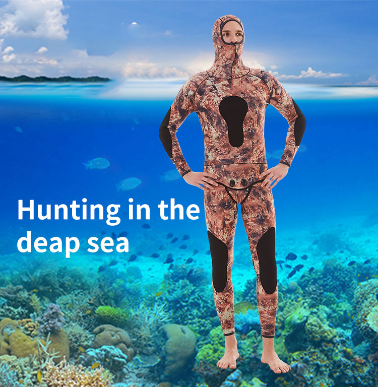 neoprene diving wetsuit