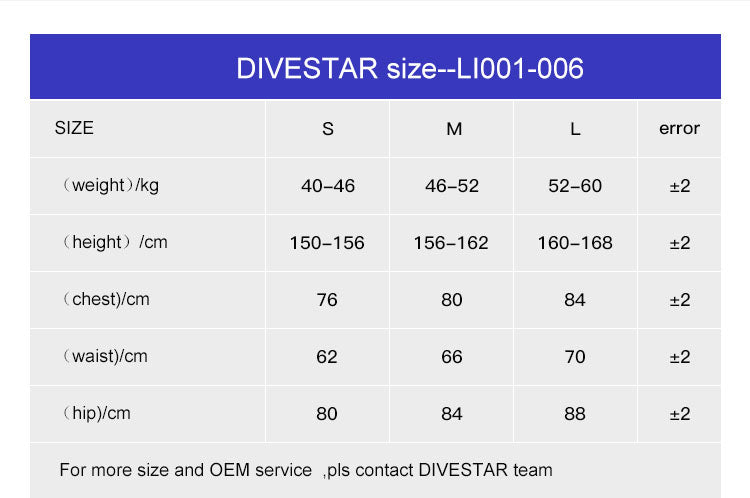freediving wetsuit brands size