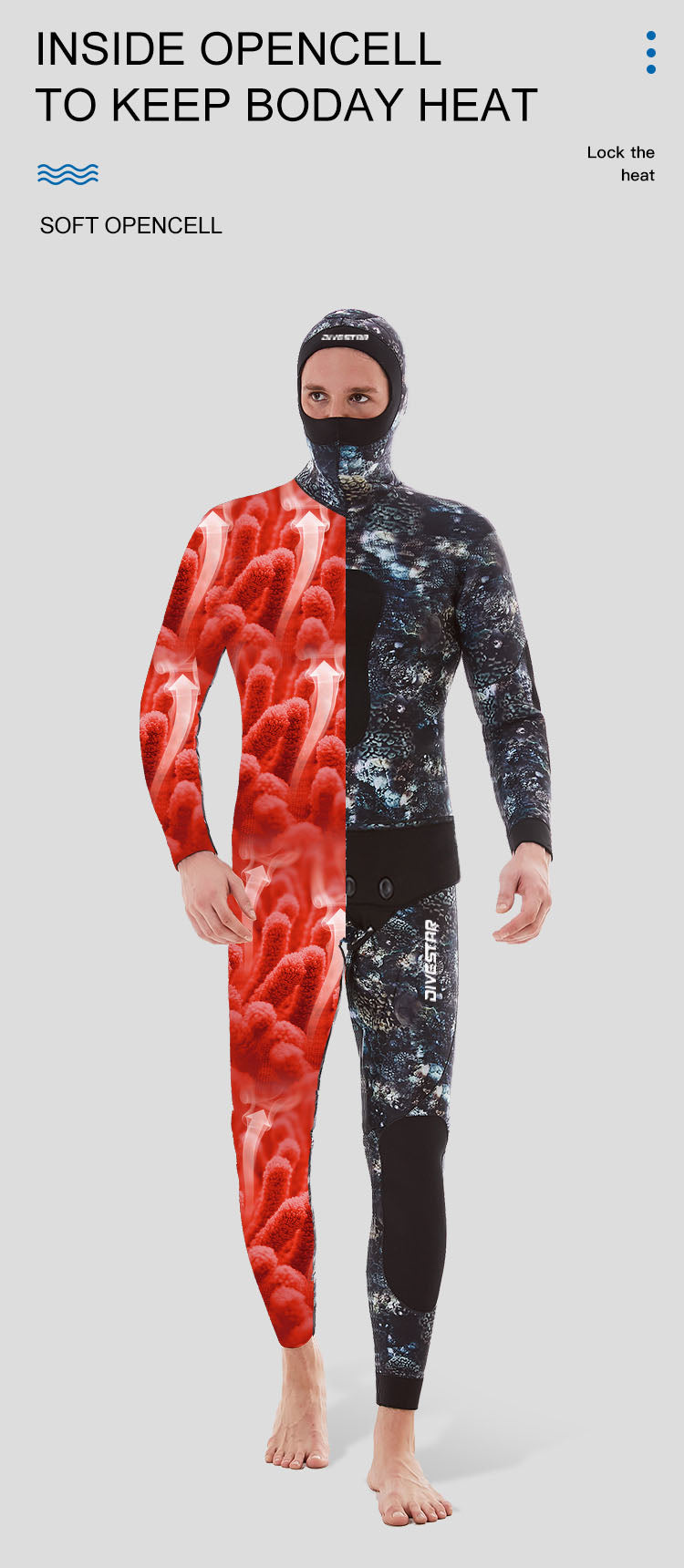 Spearfishing Wetsuit 5mm