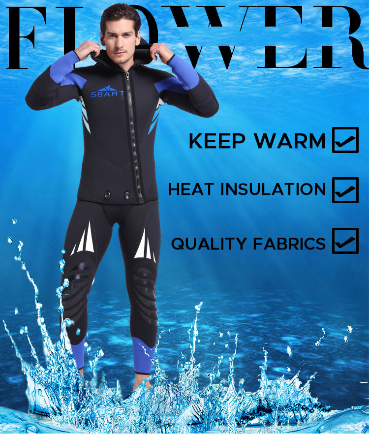 neoprene wetsuit 5mm scuba wetsuit