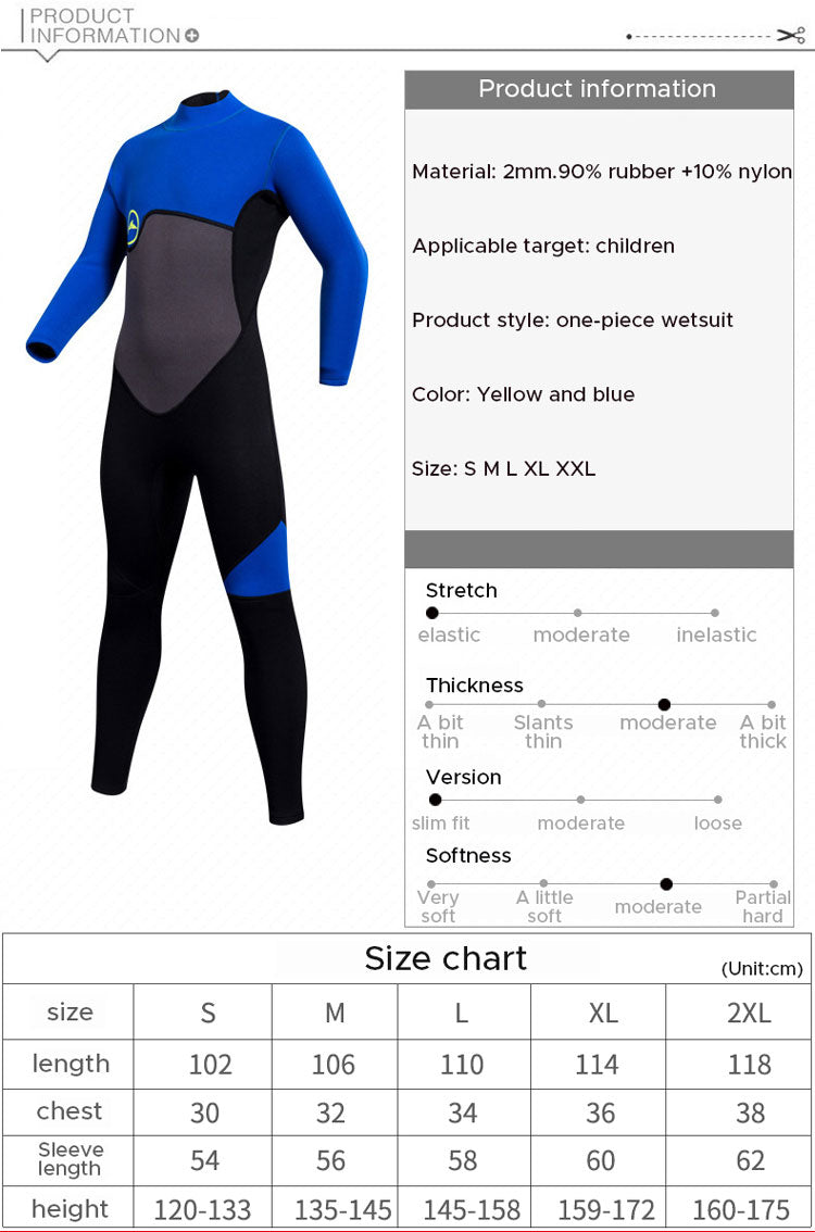 kids wetsuits Scubamax Wetsuit Kids Size 14