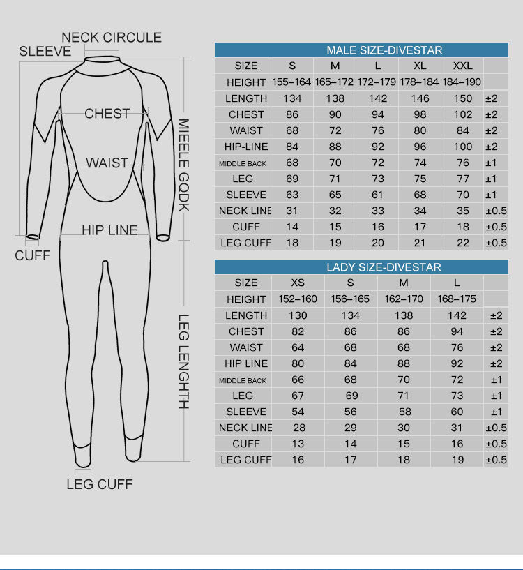 neoprene wetsuit scuba diving skin suit