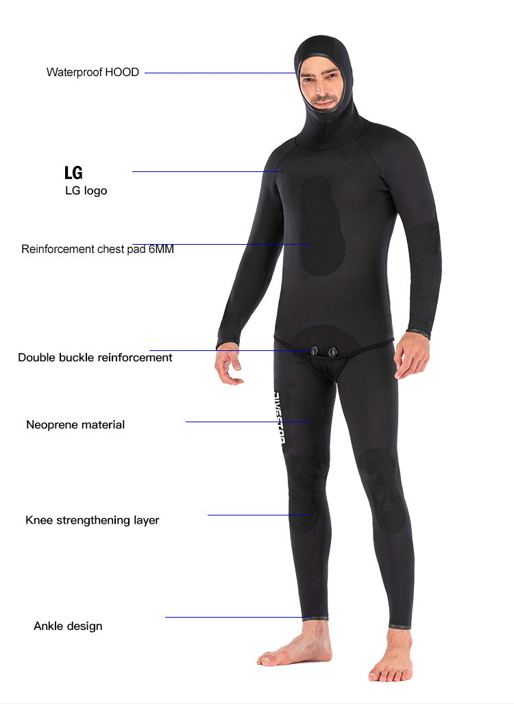 5mm scuba wetsuit